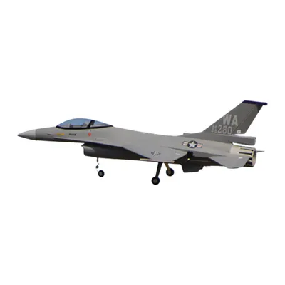 Produktbild von HOOKLL F16 Fighting Falcon RC Flugzeug, 710mm Spannweite 70mm EDF EPO Jet RC Flugzeug, PNP Version