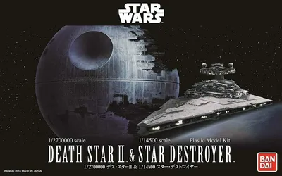 Obrázek produktu pro Revell Death Star II + Imperial Star Destroyer, Montážní sada, 1:2700000, Death Star II + Imperial Star Destroyer, Muži, Plast, Star Wars