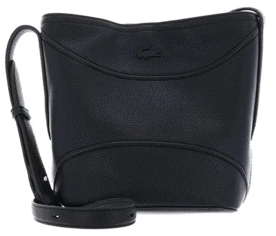 Image de LACOSTE sac à épaule sac à épaule bandoulière Bucket Bag Noir
