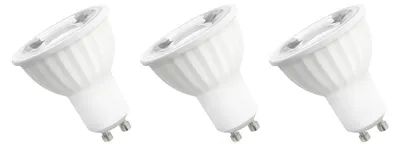 Produktbild von Spectrum GU10 LED Spot Lampe 6W 560lm 6000K Kaltweiß 230V 3 Stück