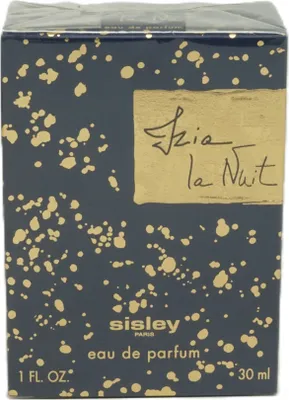 A product box for Sisley Izia La Nuit Eau de Parfum.