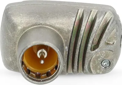 Produktbild von Nedis F-Stecker - Ziggo - Abgewinkelt - Stecker - Vernickelt - 75 Ohm - Schraube - Kabeleingangsdurchmesser: 7.00 mm - Zinklegierung - Metall - 2 Stück - Box
