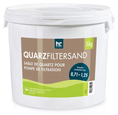 Produktbild von 5 kg Premium Quarzsand Filtersand 0,71 - 1,25 mm