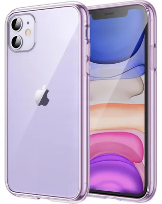 Immagine prodotto di Custodia trasparente viola in PC e TPU per iPhone 11 da 6,1 pollici