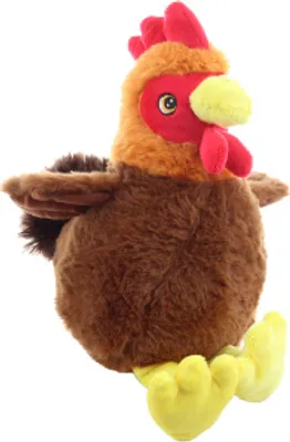 Image de Poulet en peluche 25 cm