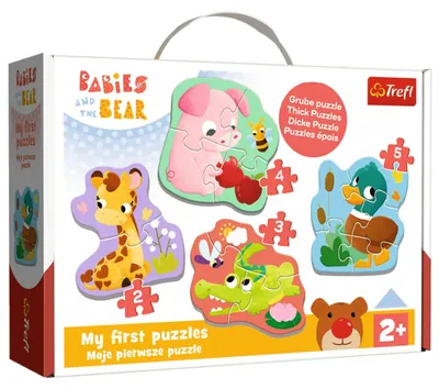Obrázok produktu pre Trefl 36135, 5 kusov, Zvieratá, 2 rok / roky
