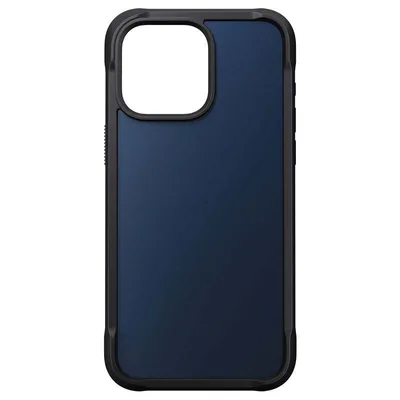 Obrázok produktu pre Nomad Rugged Case, Ochranný obal, Apple, iPhone 15 Pro Max, 17 cm (6.7"), Čierna, Modrá