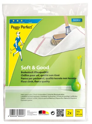 Produktbild von Peggy Perfect Bodentuch Vlies 500 x 600 mm 2er Pack