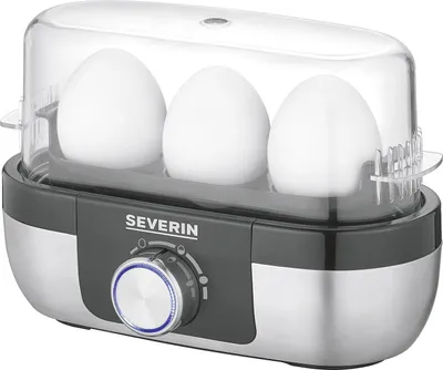 Immagine prodotto di SEVERIN Eierkocher EK3163 3 Eier 270Watt Edelstahl 301866 4008146036675