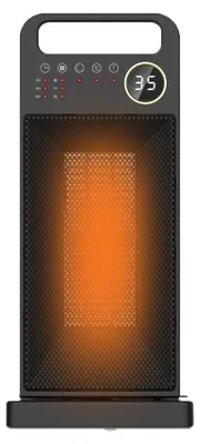 Image de Radiateur électrique céramique - 2000 W - Noir - Chauffage portable