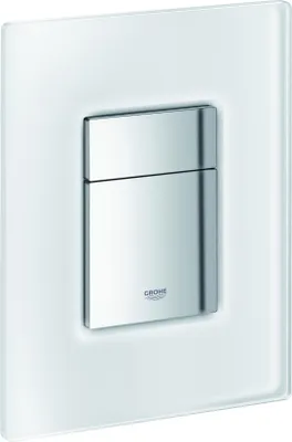 Produktbild von Grohe Skate Cosmopolitan WC-Betätigung mit Glasoberfläche velvet black - 38845KS0