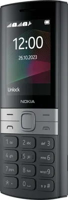 Obrázek produktu pro Nokia 150, Na výšku, Single SIM, 6,1 cm (2.4"), 0,3 MP, 1450 mAh, Černá, Stříbrná
