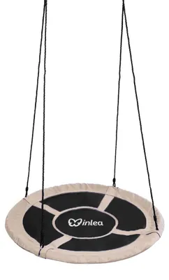 Obrázek produktu pro INLEA Závěsný houpací kruh 90 cm – béžový