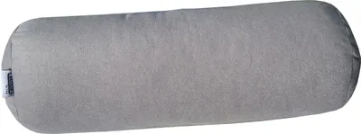 Produktbild von Natalia Spzoo Nackenkissen Grau mit Polyester-Velours Bezug, Polyurethan-Schaumstoff, 44 x 15cm