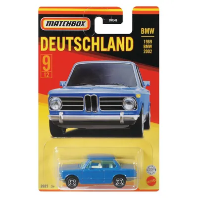 Produktbild von MATTEL GWL49 Matchbox Best of Germany Die-Cast, sortiert