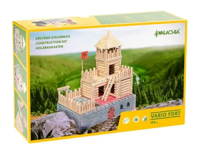 Immagine prodotto di Walachia Kit in legno Vario Fort 194 pezzi