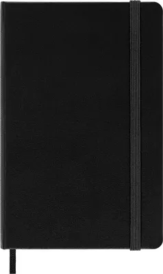Image de Moleskine 9788883701023 MOLESKINE Carnet de notes, P/A6, quadrillé, couverture rigide, noir