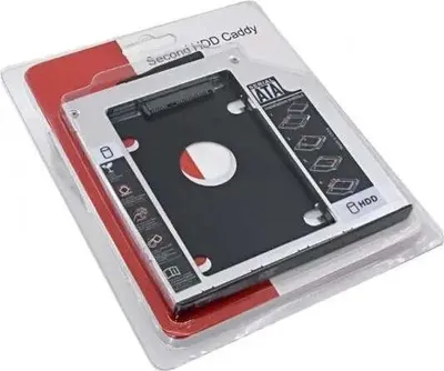 Produktbild von Konverter ESTILLO Caddy SATA zu SATA Festplattenschacht 12,5 mm