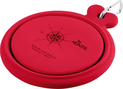 Obrázek produktu pro Cestovní miska Hunter Silicone List červená 750ml