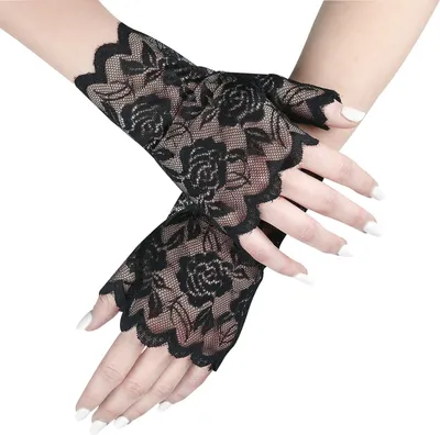 Produktbild von Banned Alternative Spitze Handschuhe - Roselina