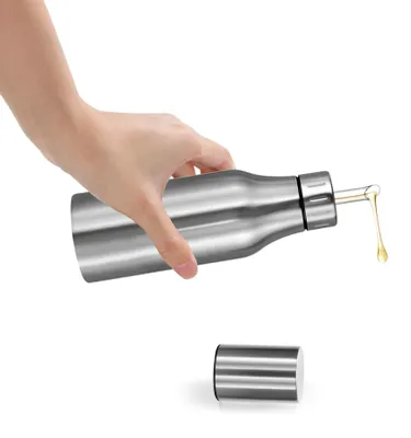 Ölflasche aus Edelstahl 750 ml – auslaufsicher, für Küche