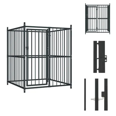 Obrázok produktu pre vidaXL Vonkajšia búda pre psov 120x120x150 cm - Búdy a výbehy pre psov