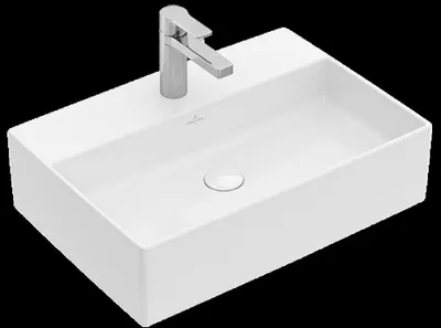 Immagine prodotto di Villeroy & Boch Memento 2.0 lavabo à poser, 1 trou pour robinet, avec trop-plein, poli, 500x420mm, 4A0750R7, 4A0750R7