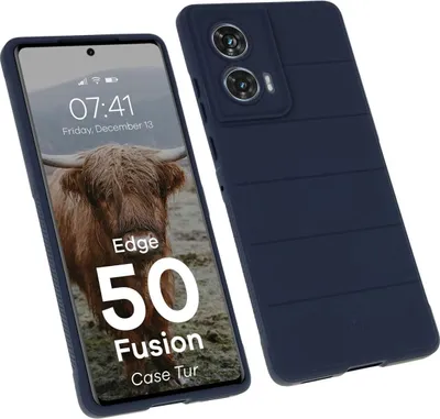 Produktbild von Pancerne etui Bizon Case Tur do Motorola Edge 50 Fusion, granatowe