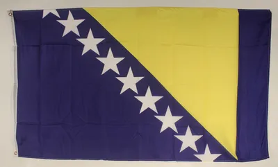 Produktbild von Flagge Fahne : Bosnien-Herzegowina Nationalflagge Nationalfahne