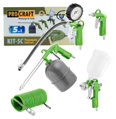 Productafbeelding van Compressorset - banden Procraft KIT-5C banden - 5 stuks
