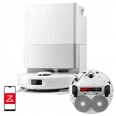 Obrázok produktu pre Robot Roborock Qrevo Edge 5V1 18 500 Pa, funkcia mopovania, nabíjacie stanica.