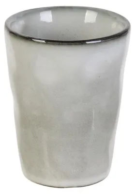 Espressotasse aus Steinzeug, sandfarben, 1 Stück