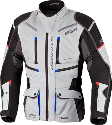 Produktbild von Büse Open Road II Motorrad Textiljacke, hellgrau, 50
