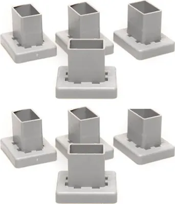 Immagine prodotto di Reebok Step - set di 8 connettori di ricambio - grigio
