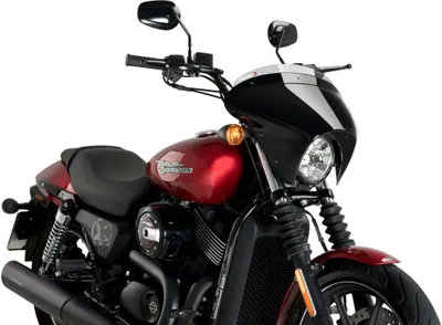 Obrázok produktu pre PUIG batwing SML športová obrazovka smoke clear pre Harley davidson street