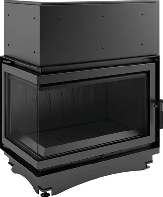 Produktbild von Kamineinsatz Gusseisen OLIWIA links 16 kW Ø 200