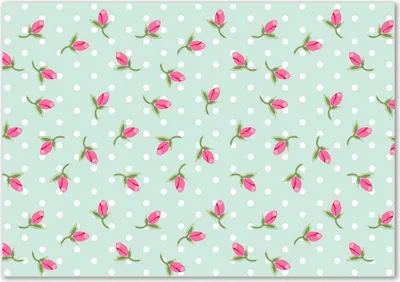 Produktbild von Tulup® Leinwandbild - 100x70 cm - Wandkunst - Drucke auf Leinwand - Leinwanddruck  - Blumen & Pflanzen - Rosa - Rosen-Muster