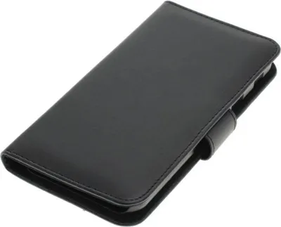 Productafbeelding van Beschermhoes van kunstleer, type "bookstyle", voor de Samsung Galaxy A7 (2017), kleur zwart
