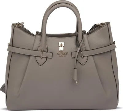 Produktbild von Guess Yesba Saffiano Dark Taupe 29 x 37 x 12
