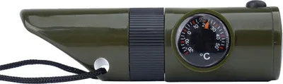 Image de Mil-Tec Survivalpfeife 6 en 1 Oliv