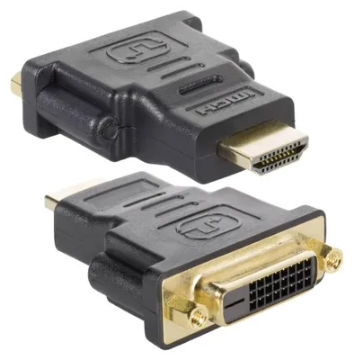 Produktbild von Techly HDMI - DVI-D M/F, HDMI, DVI-D, Schwarz