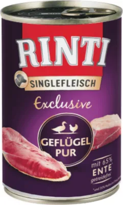 Produktbild von Rinti - Singlefleisch 12x400g | Geflügel Pur