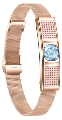 Immagine prodotto di Smartwatch da donna ZELURXX, Bluetooth 5.3, monitoraggio della frequenza cardiaca, SpO2, analisi del sonno, resistenza all'acqua 3 ATM, monitoraggio del ciclo mestruale, cinturino in stile milanese, color oro