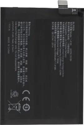 Produktbild von Clappio, Austausch-Akku für Oneplus 9, 2250mAh Zusatzakku, Schwarz