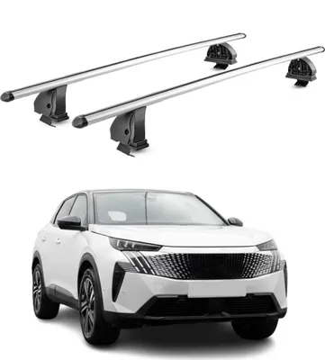Image de Barres de toit transversales Alu pour Peugeot 3008 III 2024-2026 Gris 2Pcs