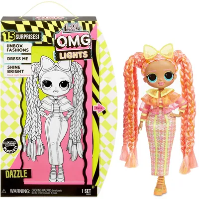 Produktbild von MGA Entertainment 565147E7C, 565185E7C - L.O.L. Surprise OMG Doll Lights Series Asst - Dazzle