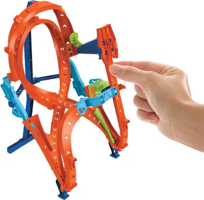 Produktbild von Hot Wheels Action Vertikaler 8er-Kurvensprung, inkl. Hot Wheels Auto