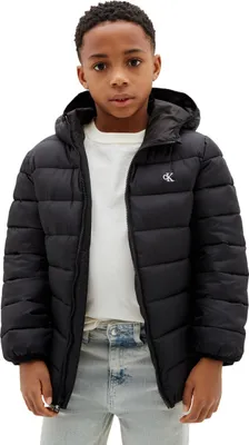 Produktbild von Calvin Klein Boy's Ck Monogram Light Padded Jacket LVCKTJM15B Other Jackets, BLA