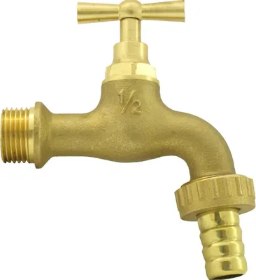 Produktbild von 1/2" Hahn Auslaufhahn Schlauchhahn Gartenhahn Auslaufventil Ventil DD207
