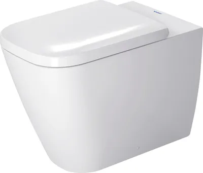 Produktbild von Duravit Stand-WC, Tiefspüler Happy D.2 36,5x57cm, 4,5 l, Abg. waagerecht, weiß